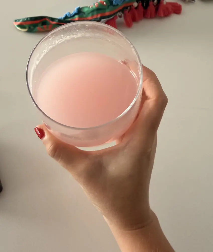 Vaso de Viona preparado compartido por cliente