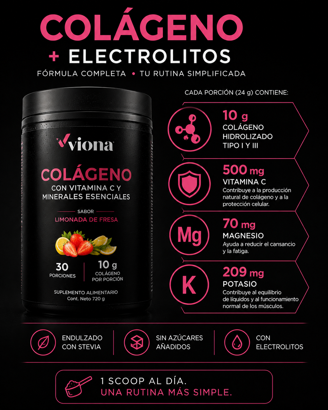 Colágeno + Electrolitos