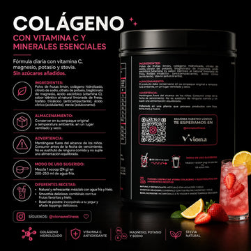 Colágeno con Vitamina C y Minerales Esenciales