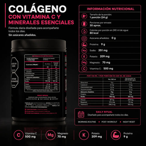 Collagen with Vitamin C and Essential Minerals