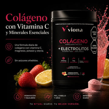 Colágeno con Vitamina C y Minerales Esenciales